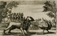 An illustration from Traité des tournois, joustes, carrousels, et autres spectacles publics (1669)