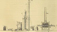 An illustration from Traité d'électricité et de magnétisme : et des applications de ces sciences a la chimie, a la physiologie et aux arts (1855)