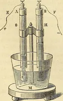 An illustration from Traité d'électricité et de magnétisme : et des applications de ces sciences a la chimie, a la physiologie et aux arts (1855)