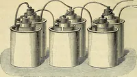 An illustration from Traité d'électricité et de magnétisme : et des applications de ces sciences a la chimie, a la physiologie et aux arts (1855)