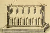 An illustration from Traité d'électricité et de magnétisme : et des applications de ces sciences a la chimie, a la physiologie et aux arts (1855)