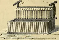An illustration from Traité d'électricité et de magnétisme : et des applications de ces sciences a la chimie, a la physiologie et aux arts (1855)