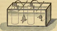 An illustration from Traité d'électricité et de magnétisme : et des applications de ces sciences a la chimie, a la physiologie et aux arts (1855)