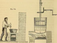 An illustration from Traité d'électricité et de magnétisme : et des applications de ces sciences a la chimie, a la physiologie et aux arts (1855)