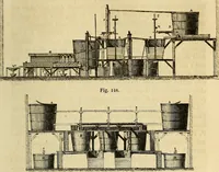 An illustration from Traité d'électricité et de magnétisme : et des applications de ces sciences a la chimie, a la physiologie et aux arts (1855)