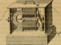 An illustration from Traité d'électricité et de magnétisme : et des applications de ces sciences a la chimie, a la physiologie et aux arts (1855)