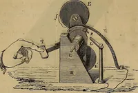 An illustration from Traité d'électricité et de magnétisme : et des applications de ces sciences a la chimie, a la physiologie et aux arts (1855)