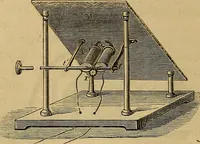 An illustration from Traité d'électricité et de magnétisme : et des applications de ces sciences a la chimie, a la physiologie et aux arts (1855)