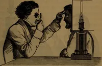 An illustration from Traité d'optique : considérée dans ses rapports avec l'examen de l'oeil (1879)