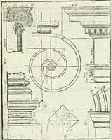An illustration from Traité d'architecture, ou, Proportions des trois ordres grecs : sur un module de douze parties (1768)