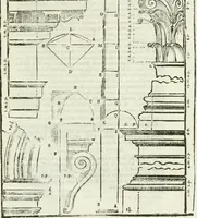 An illustration from Traité d'architecture, ou, Proportions des trois ordres grecs : sur un module de douze parties (1768)