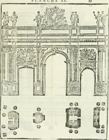 An illustration from Traité d'architecture, ou, Proportions des trois ordres grecs : sur un module de douze parties (1768)