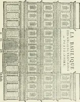 An illustration from Traité d'architecture, ou, Proportions des trois ordres grecs : sur un module de douze parties (1768)
