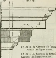 An illustration from Traité d'architecture, ou, Proportions des trois ordres grecs : sur un module de douze parties (1768)