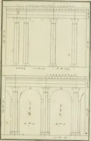 An illustration from Traité d'architecture : avec des remarques et des observations tres-utiles pour les jeunes gens, qui veulent s'appliquer à ce bel art (1714)