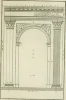 An illustration from Traité d'architecture : avec des remarques et des observations tres-utiles pour les jeunes gens, qui veulent s'appliquer à ce bel art (1714)