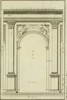 An illustration from Traité d'architecture : avec des remarques et des observations tres-utiles pour les jeunes gens, qui veulent s'appliquer à ce bel art (1714)
