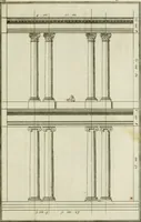 An illustration from Traité d'architecture : avec des remarques et des observations tres-utiles pour les jeunes gens, qui veulent s'appliquer à ce bel art (1714)