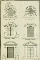 Picture 146 of 186 from Traité d'architecture : avec des remarques et des observations tres-utiles pour les jeunes gens, qui veulent s'appliquer à ce bel art (1714), leaf 298