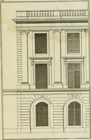 An illustration from Traité d'architecture : avec des remarques et des observations tres-utiles pour les jeunes gens, qui veulent s'appliquer à ce bel art (1714)