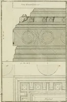 An illustration from Traité d'architecture : avec des remarques et des observations tres-utiles pour les jeunes gens, qui veulent s'appliquer à ce bel art (1714)