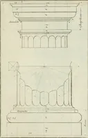 An illustration from Traité d'architecture : avec des remarques et des observations tres-utiles pour les jeunes gens, qui veulent s'appliquer à ce bel art (1714)