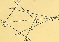 An illustration from Traite de geometrie (1903)