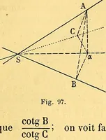 An illustration from Traite de geometrie (1903)