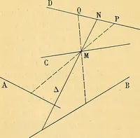 An illustration from Traite de geometrie (1903)