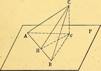 An illustration from Traite de geometrie (1903)