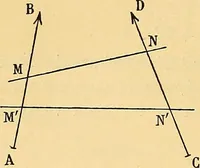 An illustration from Traite de geometrie (1903)
