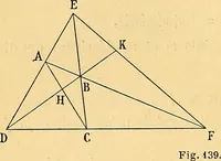 An illustration from Traite de geometrie (1903)