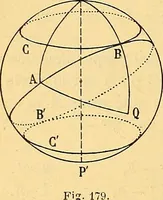 An illustration from Traite de geometrie (1903)