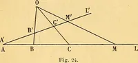An illustration from Traite de geometrie (1903)