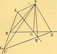 An illustration from Traite de geometrie (1903)
