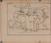 An illustration from Traité de la peinture (1716)