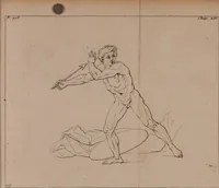 An illustration from Traité de la peinture (1716)