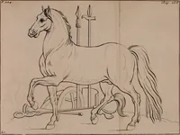 An illustration from Traité de la peinture (1716)