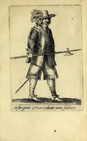 Picture 13 of 20 from Traité de l'exercice militaire : ou est l'instruction des jeux de toutes sortes d'armes, & celuy du drapeau : auec vne methode tres-facile pour faire faire l'exercice aux soldats, & dresser toutes sortes de bataillons : ensemble les deuoirs des generaux d'armée, des majors, capitaines, lieutenans, enseignes, sergens, caporaulx, ansepassades, des soldats, & plusieurs autres discours de l'art militaire (1650), leaf 147