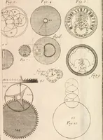 An illustration from Traité de l'horlogerie, méchanique et pratique : approuvé par l'Academie royale des sciences (1741)