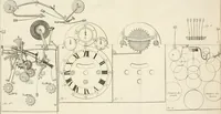 An illustration from Traité de l'horlogerie, méchanique et pratique : approuvé par l'Academie royale des sciences (1741)
