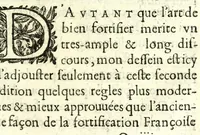 An illustration from Traité des feux artificiels pour la guerre et pour la recreation : auec plusieurs belles obseruations, abregez de geometrie, fortifications, horloges solairs, & exemples d'arithmetique (1640)