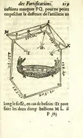Picture 43 of 47 from Traité des feux artificiels pour la guerre et pour la recreation : auec plusieurs belles obseruations, abregez de geometrie, fortifications, horloges solairs, & exemples d'arithmetique (1640), leaf 233