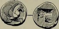 An illustration from Traite des monnaies grecques et romaines; (1901)