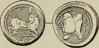 An illustration from Traite des monnaies grecques et romaines; (1901)