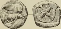 An illustration from Traite des monnaies grecques et romaines; (1901)