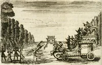 An illustration from Traité des tournois, joustes, carrousels, et autres spectacles publics (1669)