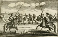 An illustration from Traité des tournois, joustes, carrousels, et autres spectacles publics (1669)
