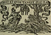 An illustration from Traite' du poëme epique (1675)