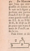 An illustration from Traité du mouvement des eaux et des autres corps fluides : divisé en v. parties (1700)